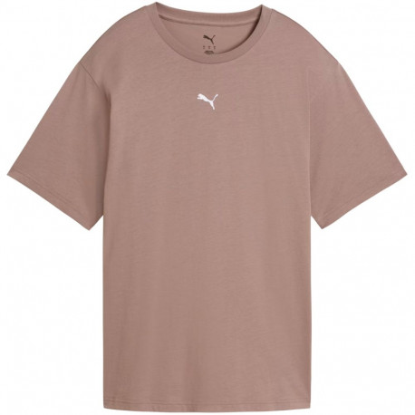 Koszulka damska Puma ESS Relaxed Tee brudny róż 684971 85 2XL