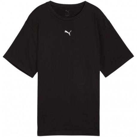 Koszulka damska Puma ESS Relaxed Tee czarna 684971 01 2XL