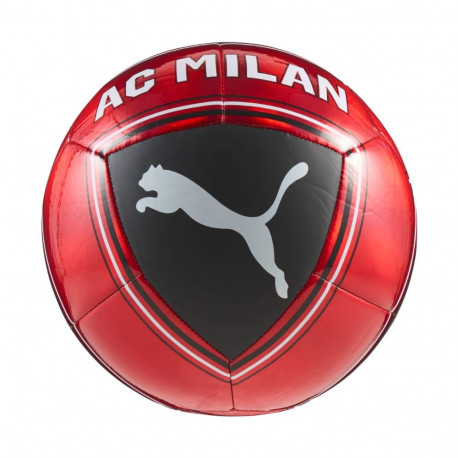 Piłka nożna Puma AC Milan Culture czerwono-czarna 84972 01 5