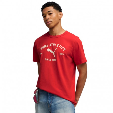 Puma meeste särk Class Graphic Tee 692226 11 S, punane