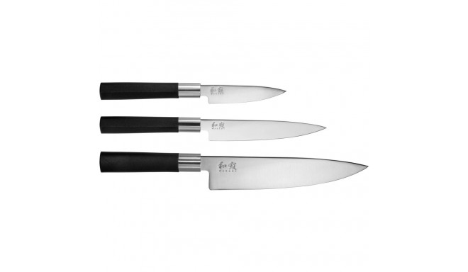 KAI Wasabi Black knife-set 67S-300
