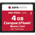 AgfaPhoto Compact Flash 4GB suure kiirusega 120x MLC