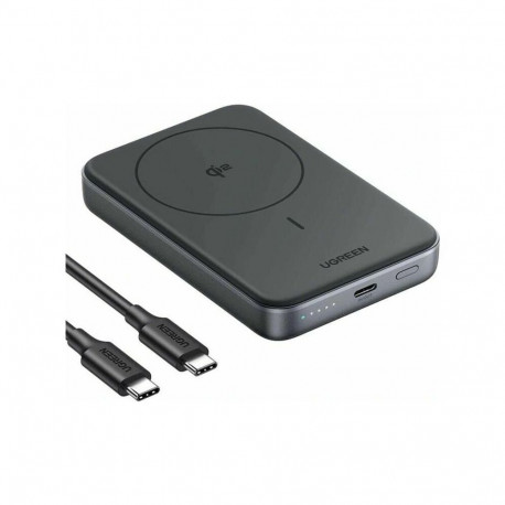 Ugreen Ugreen PB761 10000mAh Qi2, 30W, Magsafe + USB-C Cable Black