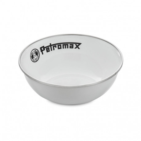 PETROMAX enamel bowl, white, pcs, 1l