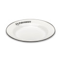 PETROMAX emaliuoto plieno lėkštės, baltos, 2vnt, 22cm