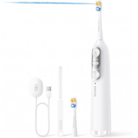 SOOCAS NEOS II 2-in-1 Electric Toothbrush with Water Flosser, Pearl White