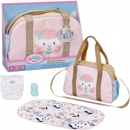 BABY born® Wickeltasche Blumen