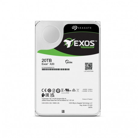Exos X20 20TB (SATA 6 Gb/s, 3,5")