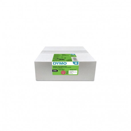 DYMO etiketten LabelWriter ft 101 x 54 mm, wit, 220 etiketten, multipack van 24 rollen White