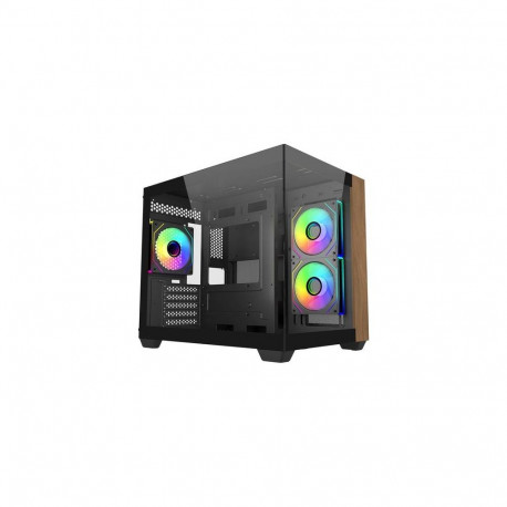 Cooler Master Elite 481 Wood Mini Tower Black