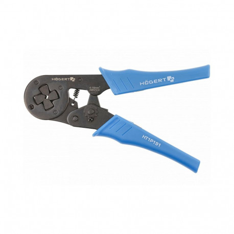 Hogert gofreerimis tangid HT1P191, 210mm, ruudukujuline, 4-16mm², ergonoomiline käepide, täpne gofre