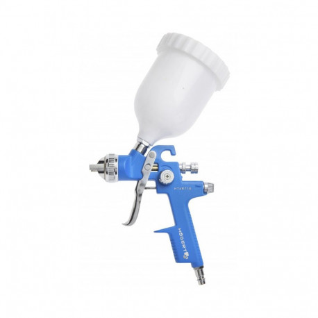 Hogert HT4R716 pihustuspüstol ülemise paagiga, 600ml, 1.4mm, 3bar, 1/4", 170-283l/min, HVLP