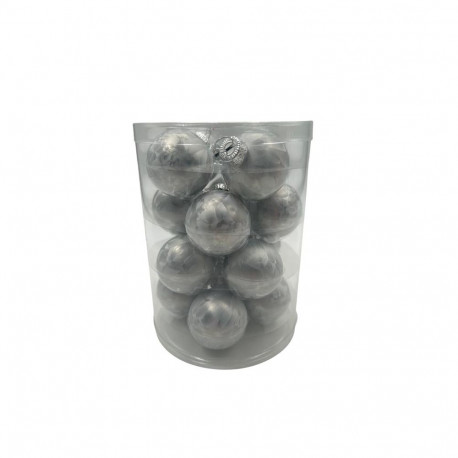 Klaasist härmas jõulukuulid D4cm 16pcs