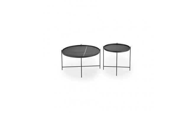 TABLE JULIETA BLACK D70CM
