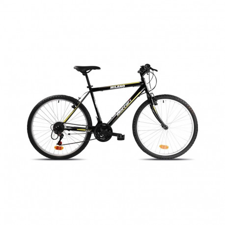 BICYCL MTN MILANO.26 77234 BLCK/YLW