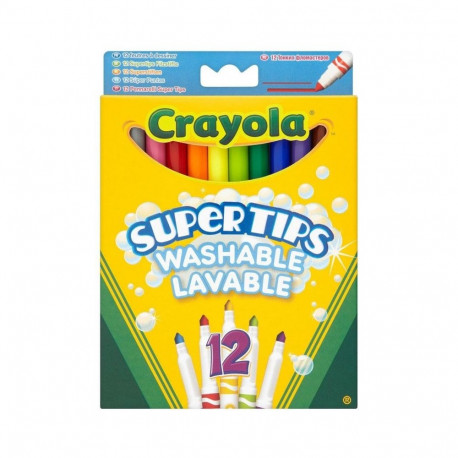 Crayola 7509 pestavad viltpliiatsid 12pcs