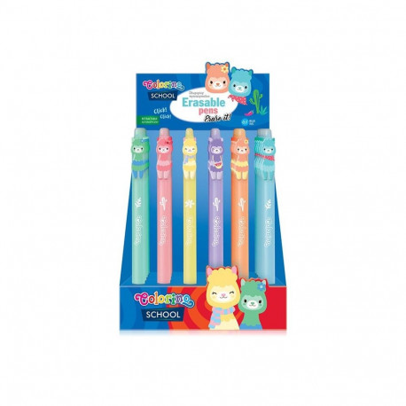 Automaatsed kustutatavad pastapliiatsid laamadega