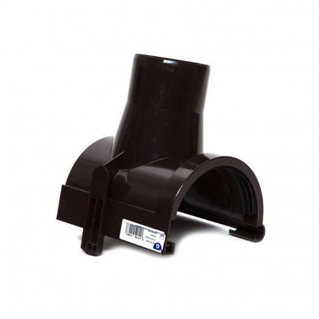 Vasakpoolne väljund, pruun