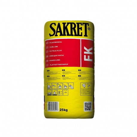 TILING MORTAR SAKRET FK 25KG