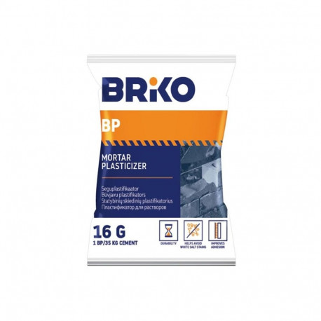Betooni plastifikaator BRIKO BP pakendis