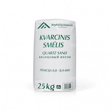 Kvartsliiv (0-0.4MM) 25KG (40)