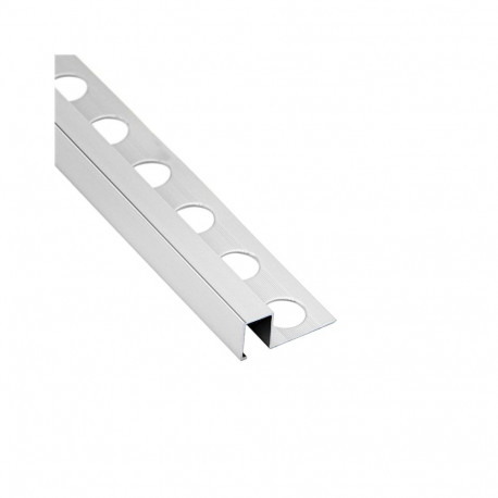 Alumiiniumist U-profiil R10x10mm/2.6m matt valge