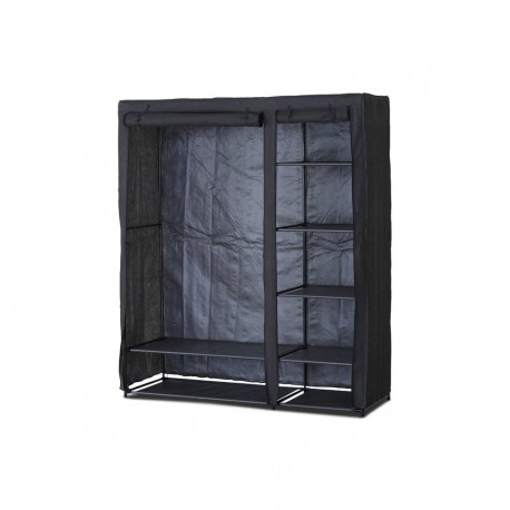 WARDROBE L DOMOLETTI GREY 149X50X174CM