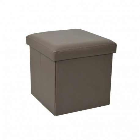OTTOMAN XYF1368B GREY ARTICIAL LEATHER