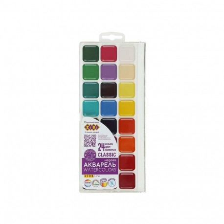 WATER-COLOURS 24 COLOURS KIDS LINE