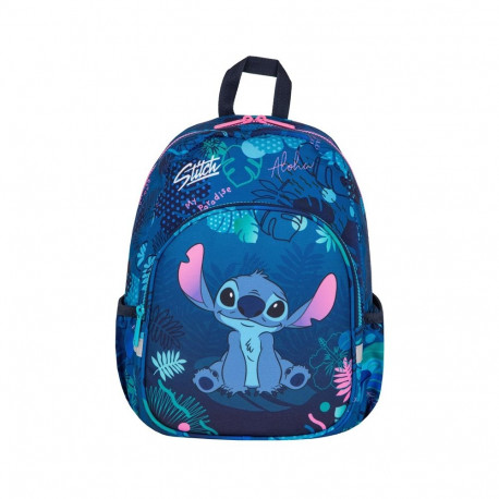 BACKPACK DISNEY BLUE STITCH 1 SECTION