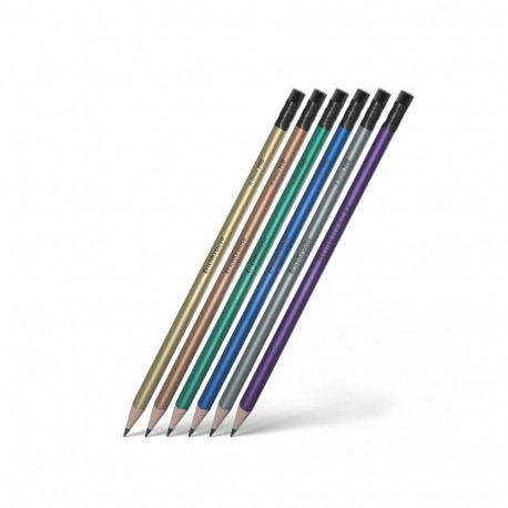 PENCIL TRIANGULAR WITH ERASER 60723