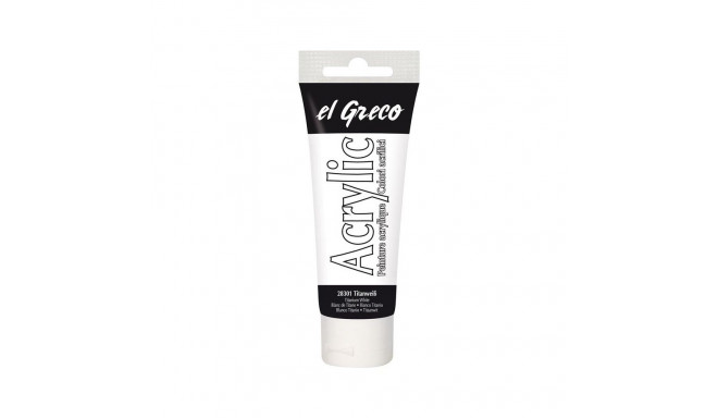 Valge akrüülvärv 75ml 28301 SP
