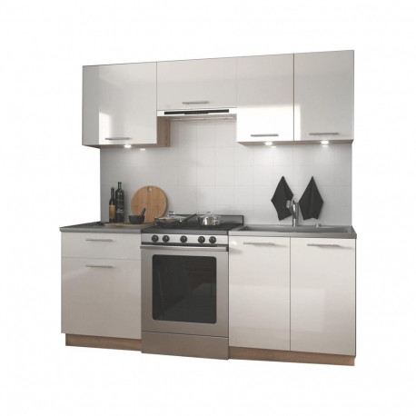 KITCHEN UNIT MARIJA200 OAK/WHITE 2 M