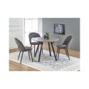 DINING TABLE BALROG GRAY/BLACK
