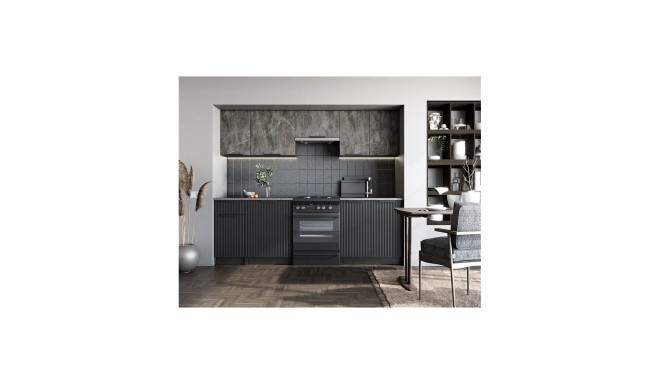 KITCH UNIT TAMARA 240 ANTH/BLACK 2.4M