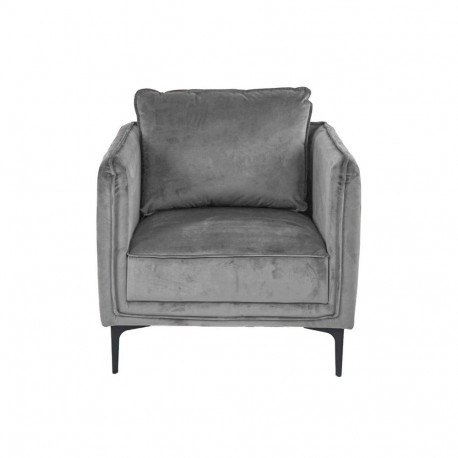 ARMCHAIR LIGHT GREY MAKULA