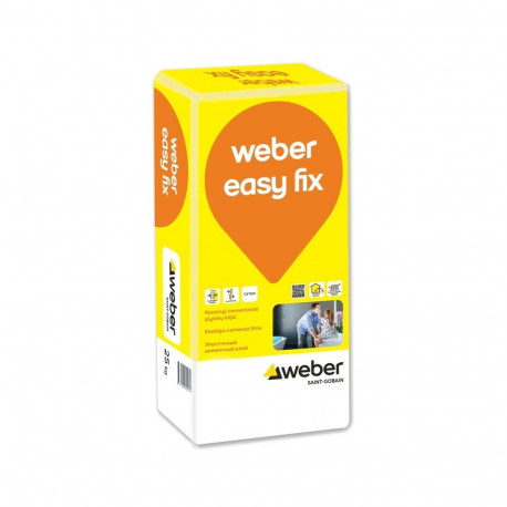 TILING MORTAR VETONIT EASY FIX 25KG