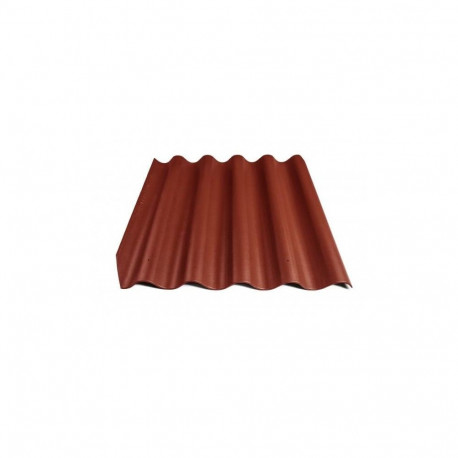 VILLA laineplaat 5-laineline 875x920mm, punane