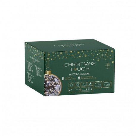 Garland EL soe/külm valge 240L 18m IP44