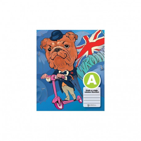 Inglise keele valemivihik B5, ruuduline