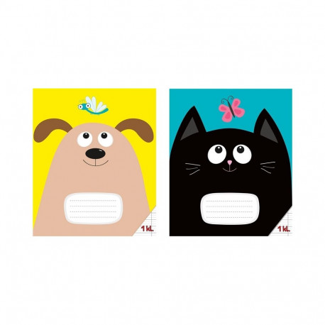 1. klassi jooneline vihik