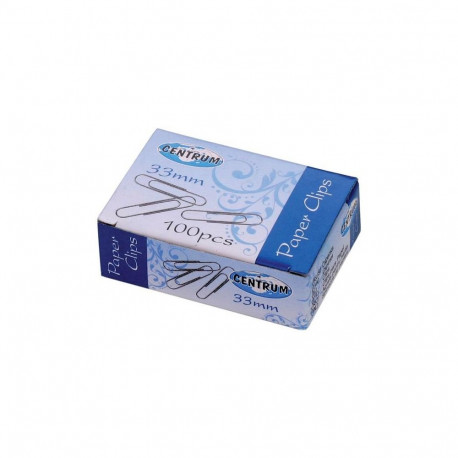 PAPER CLIPS 80058 33MM 100PCS