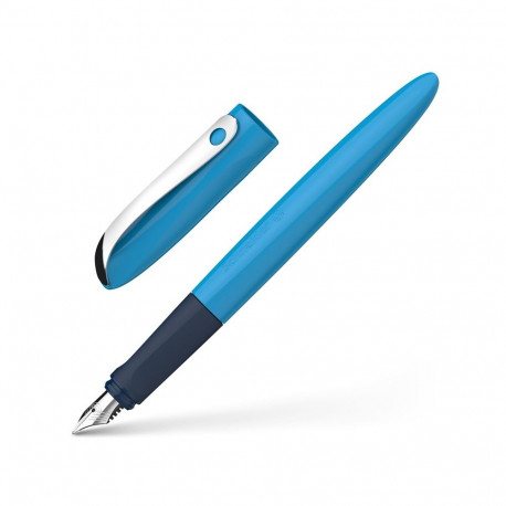 PEN FOUNTAIN WAVY A BLUE WALLET
