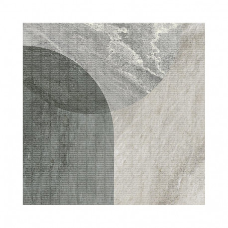 Polson Grey matt dekoorplaat 60X60(1.44)