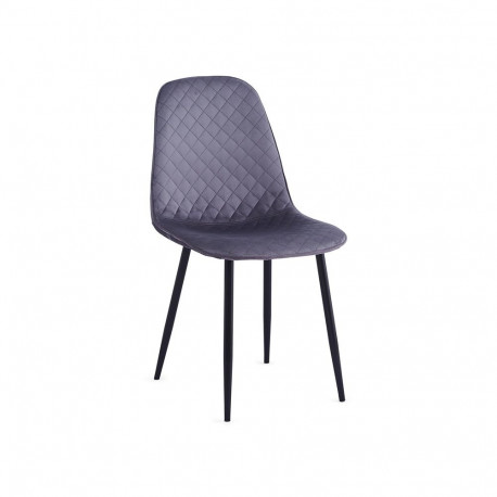 Stoke söögitool tumehall/mustad jalad