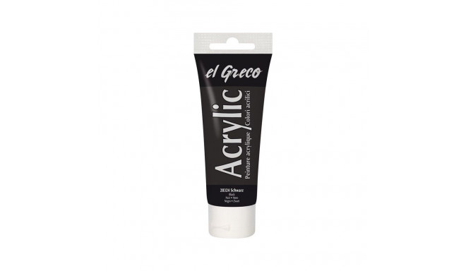 Akrüülvärv 75ml 28324 must