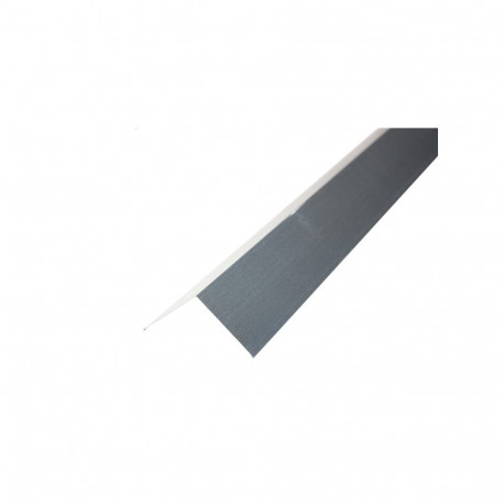 ROOF RIDGE CAP 145X145X2000MM ZINC