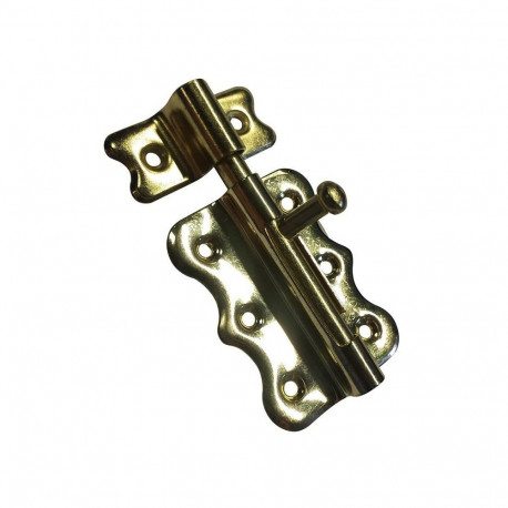 DOOR LATCH BFX-60MM BRASS PLATED DIY