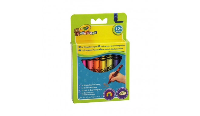 CRAYONS CRAYOLA 16PCE 52-016T