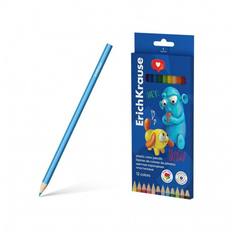 COLOR PENCILS HEXAGONAL 12 COL. 61798